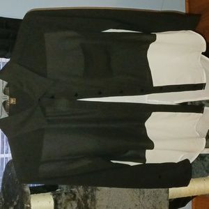 Button up sheer dress shirt